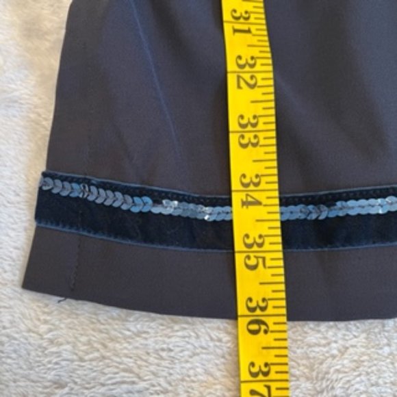 Rampage Women's Sequin Dress Junior 7 Dark Blue - Picture 6 of 15